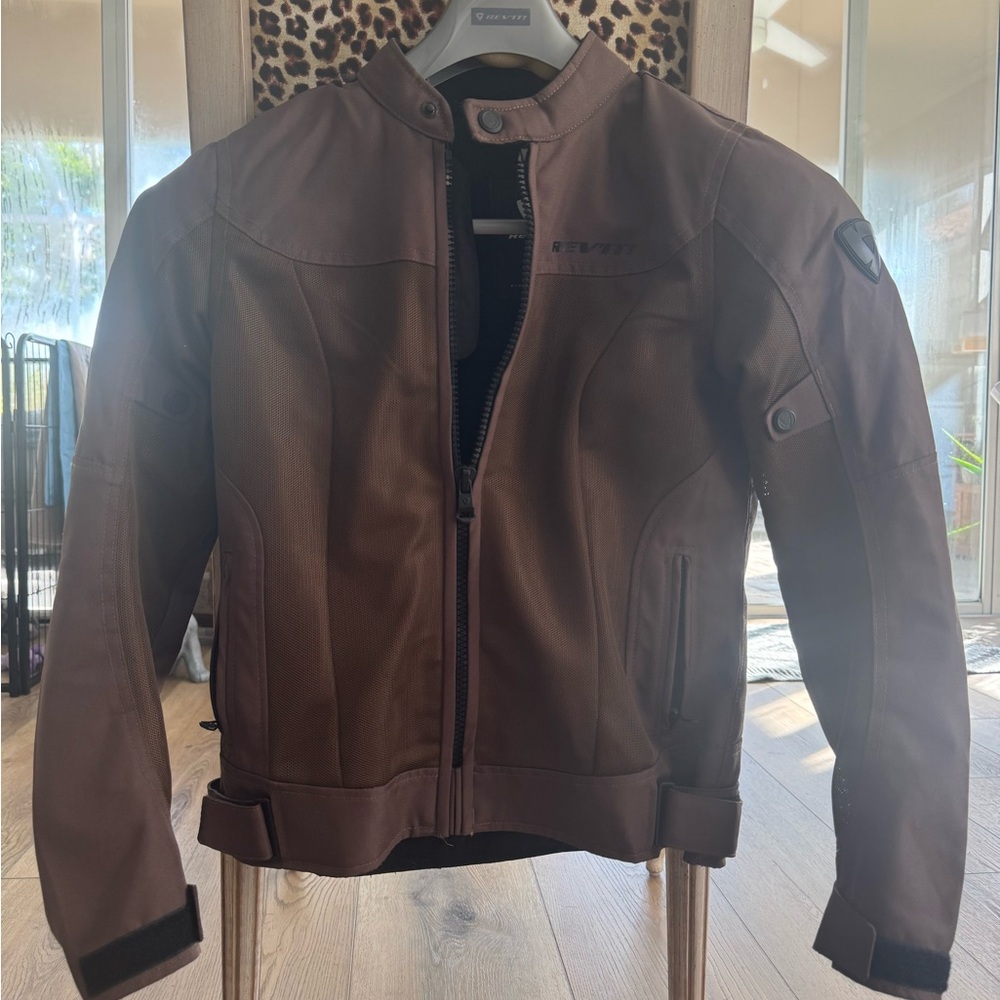Rev'it Brown Motorcycle Jacket